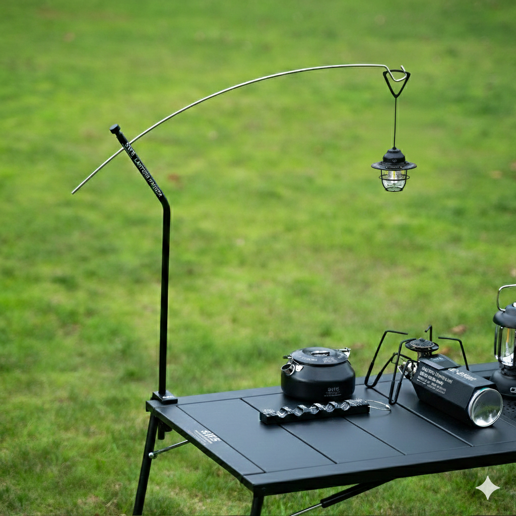 JLMY "Sentinel" Tactical Light Stand | IGT Side Hanger & Lantern Extension