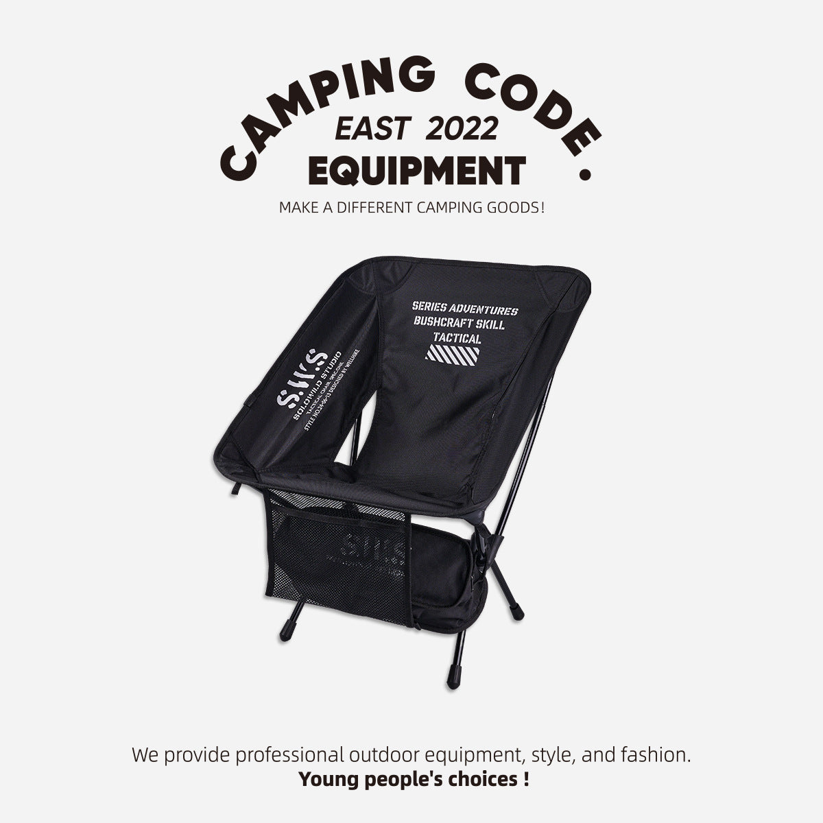 JLMY "Vanguard" Pro Tactical Chair | 900D Heavy-Duty Outdoor Seating
